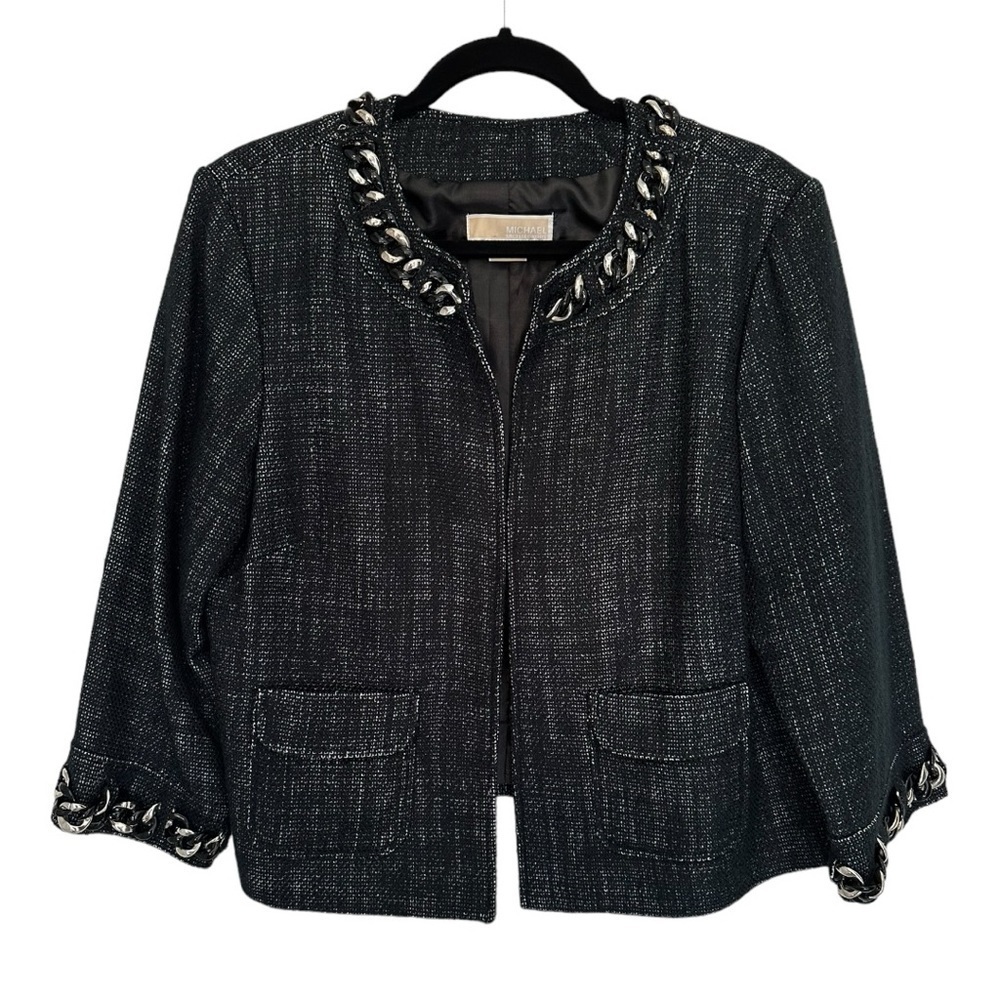 Michael Kors Jacket Black Size 12
